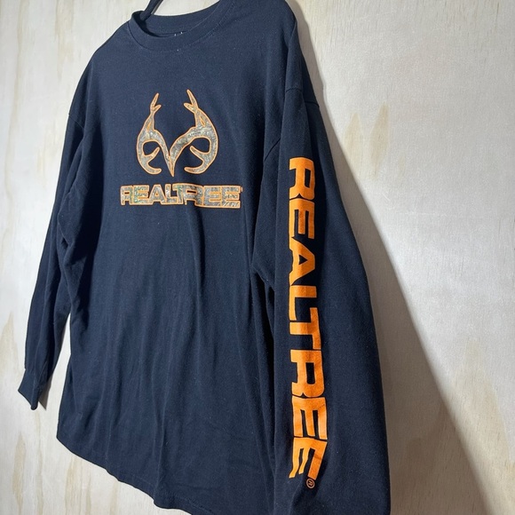 Realtree Men’s Black Long Sleeve Tee Size XL - Picture 4 of 10